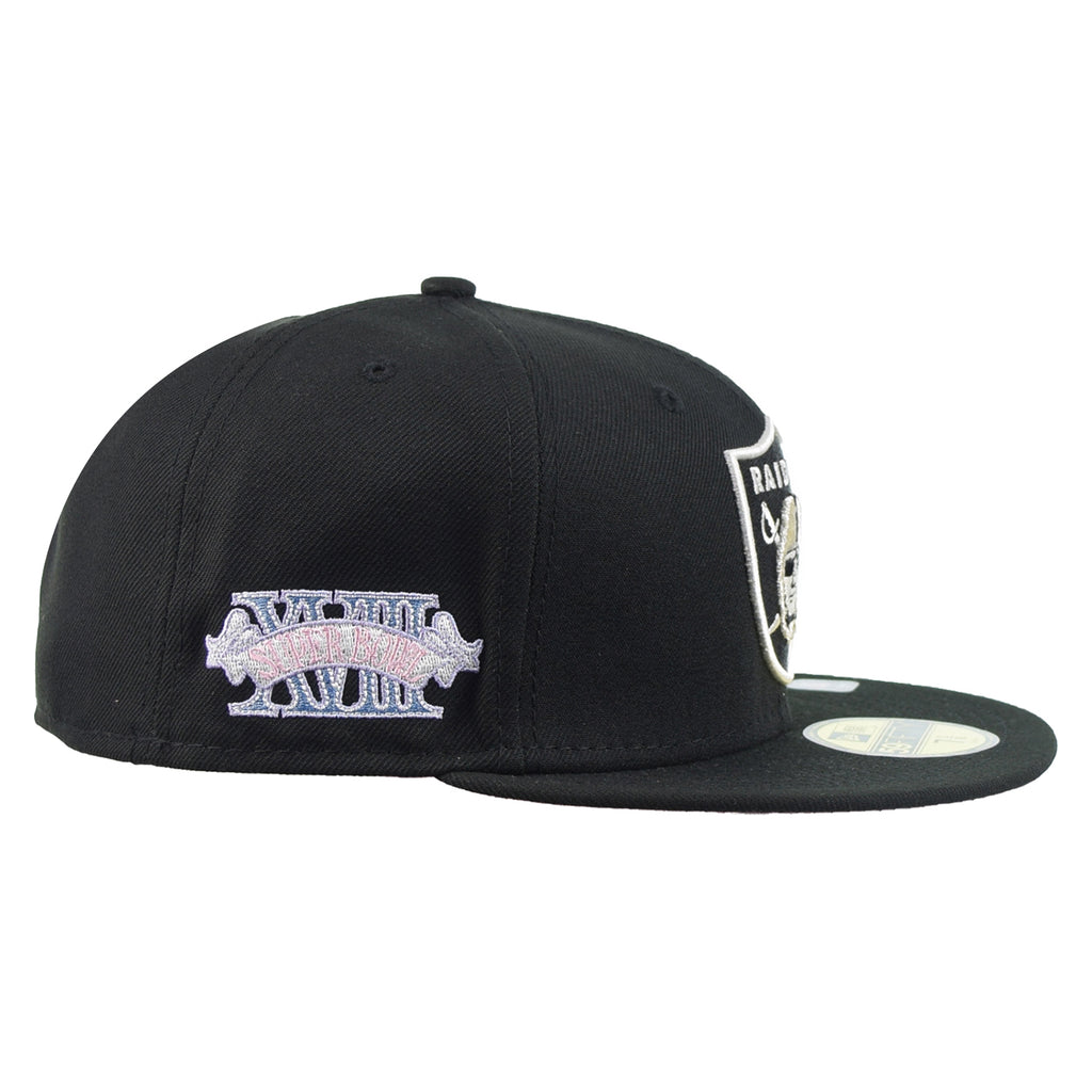 New Era Raiders Fitted 59FIFTY Pop Sweat Hat Cap