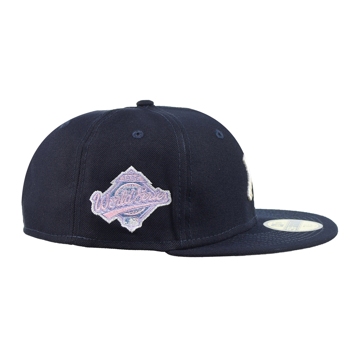 New Era New York Yankees Pop Sweat 59Fifty Men's Fitted Hat Navy-White-Pink