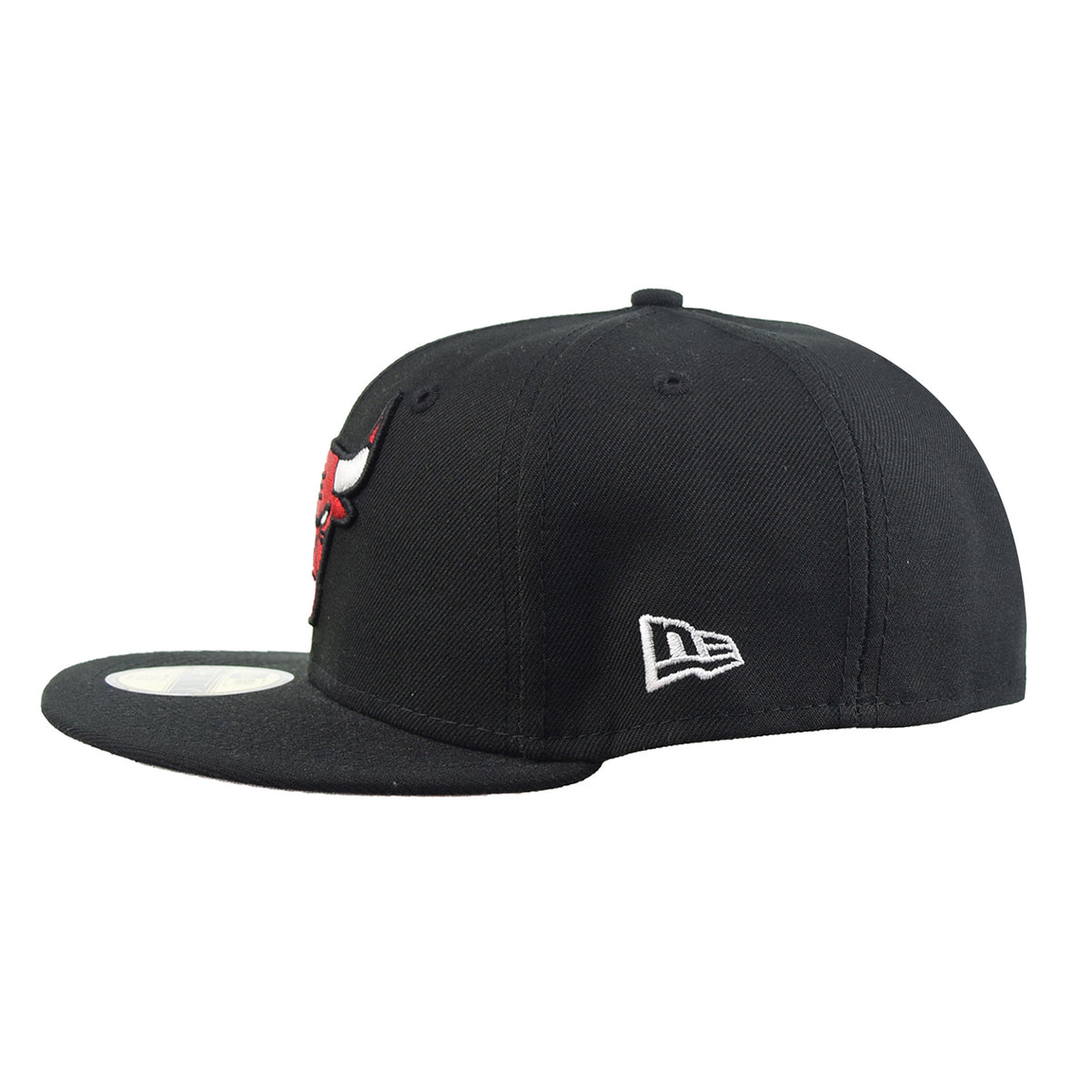 New Era Chicago Bulls Pop Sweat 59Fifty Men's Fitted Hat Black-Red-Pink