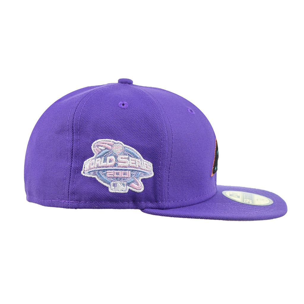 Buy New Era Los Angeles Lakers Teal & Yellow Fitted Hat at in Style 8 1/4 / Color Pack