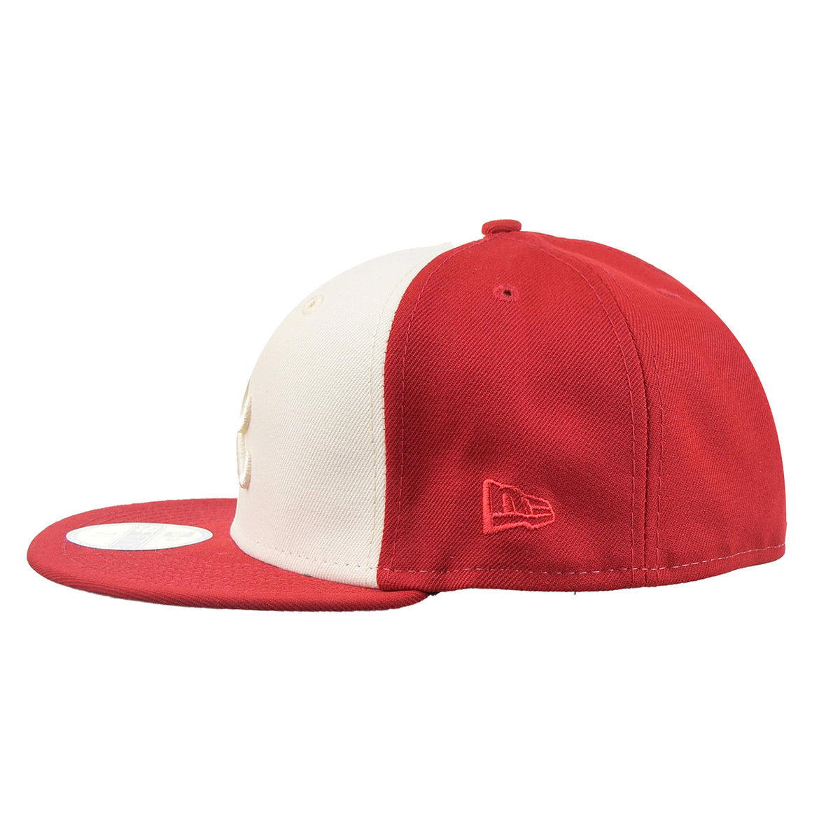 New Era Atlanta Braves Tonal 2-Tone 59Fifty Men's Fitted Hat Red-Cream 