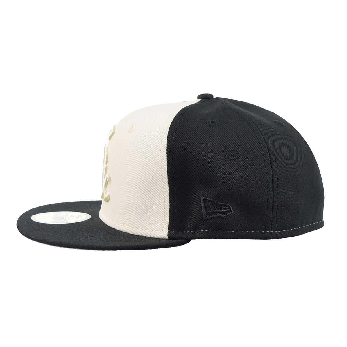 New Era Chicago White Sox Tonal 2-Tone 59Fifty Men's Fitted Hat Black-Cream