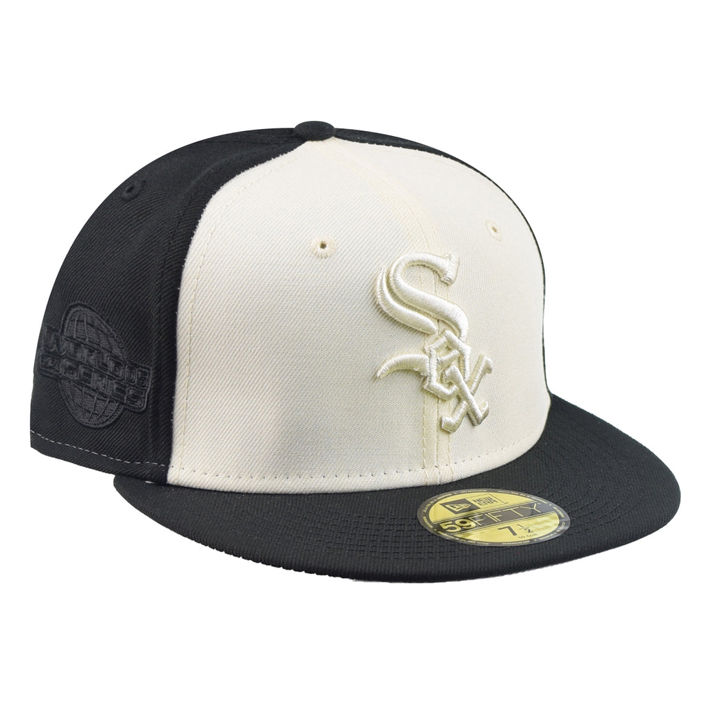 New Era Chicago White Sox Tonal 2-Tone 59Fifty Men's Fitted Hat Black-Cream