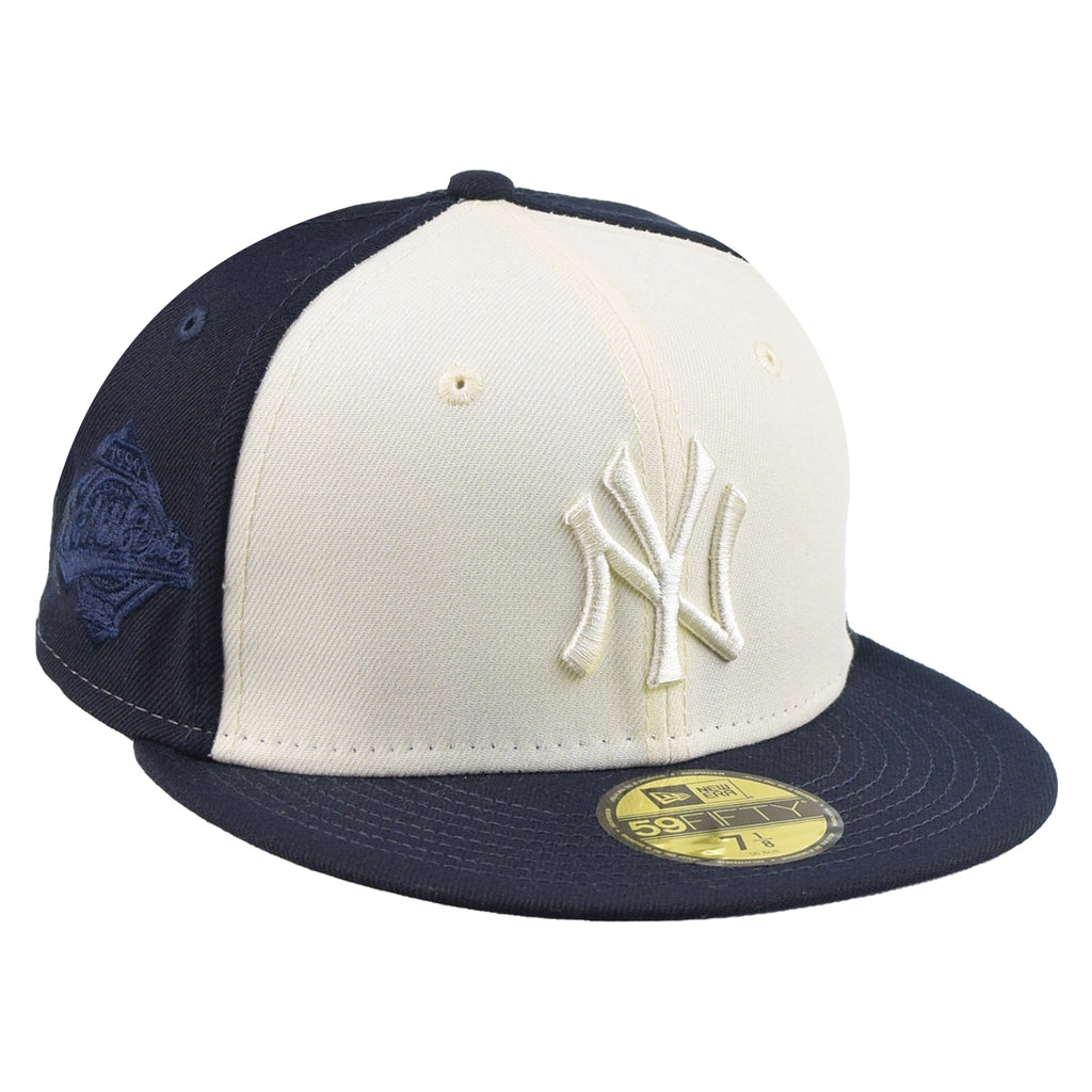 New Era New York Yankees Tonal 2-Tone 59Fifty Men's Fitted Hat Beige-Navy