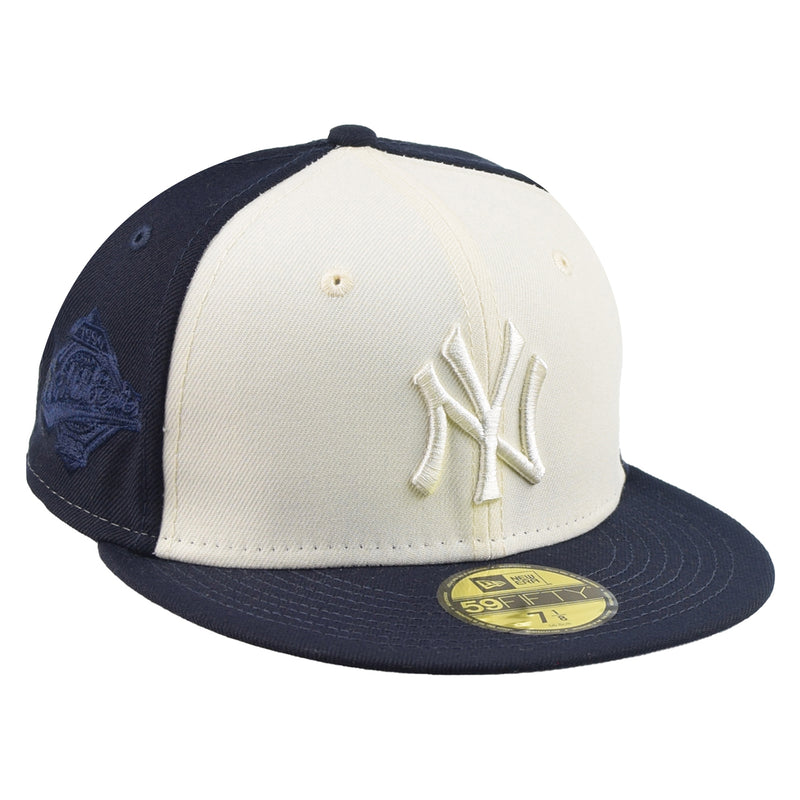 New York Yankees New Era 1999 World Series Side Patch 59FIFTY Fitted Hat -  Navy/Royal