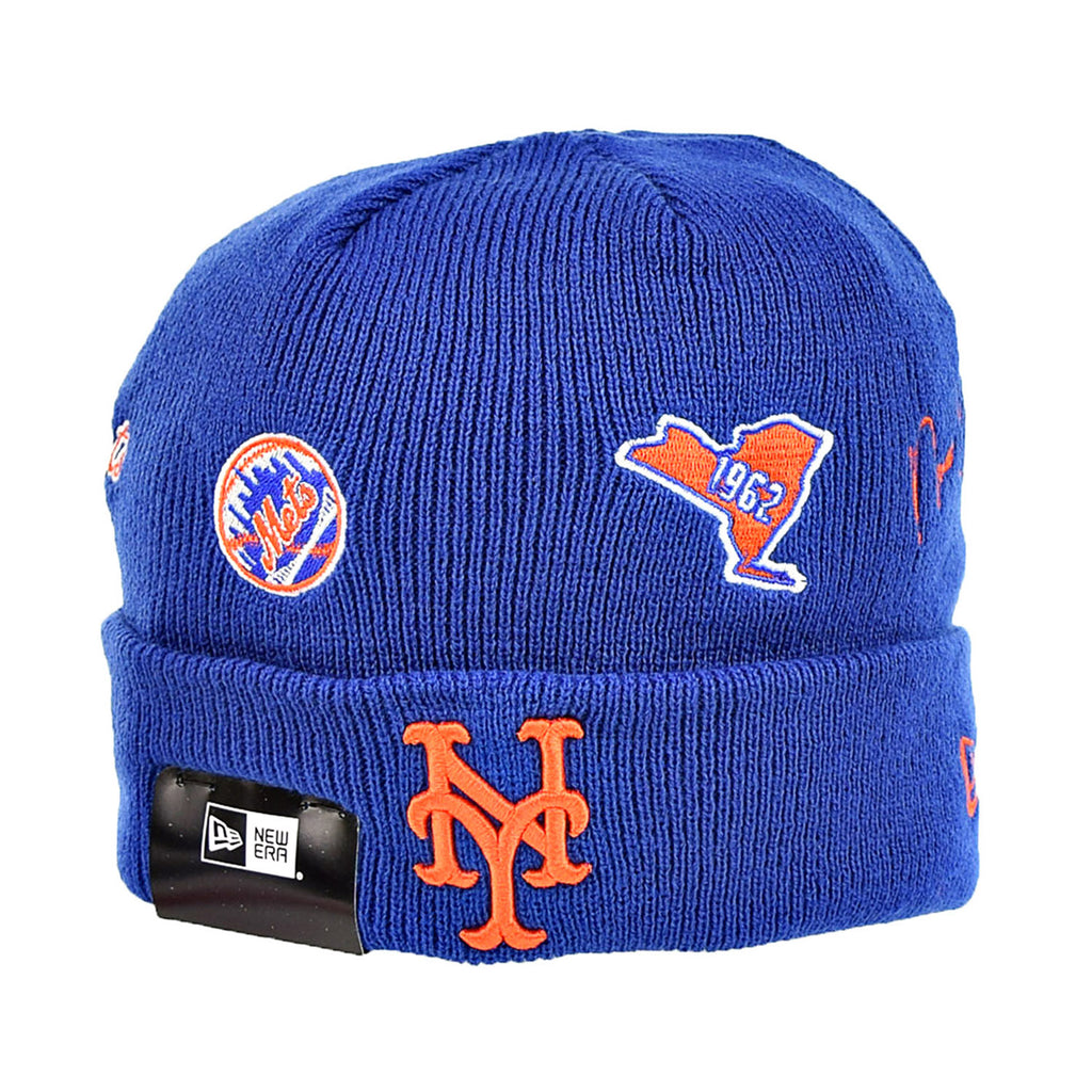 New Era New York Mets Cuffed Knit Men's Winter Beanie Royal