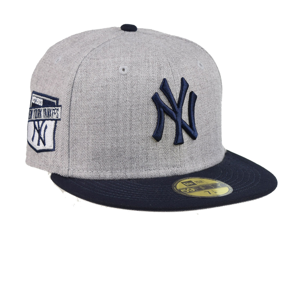 New Era New York Yankees 59Fifty Men's Fitted Hat Grey-Black