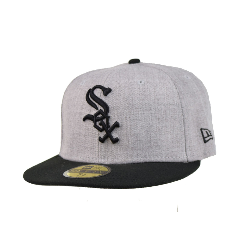 New Era Chicago White Sox 59Fifty Fitted Men's Hat Heather Grey