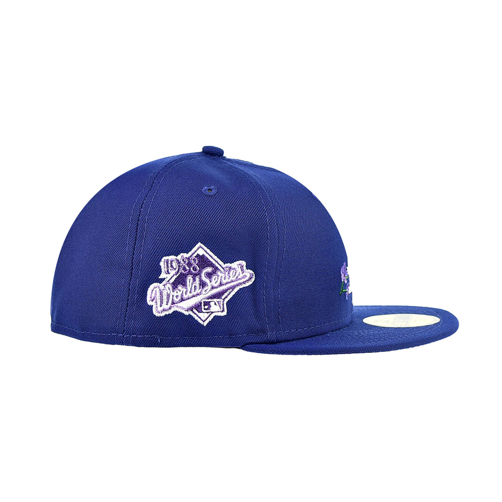 New Era Los Angeles Dodgers Side Patch Bloom 59Fifty Men's Fitted