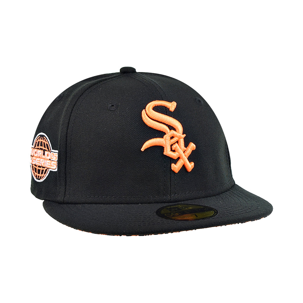 New Era Chicago White Sox Summer Pop 59Fifty Men's Fitted Hat Black-Orange Snake
