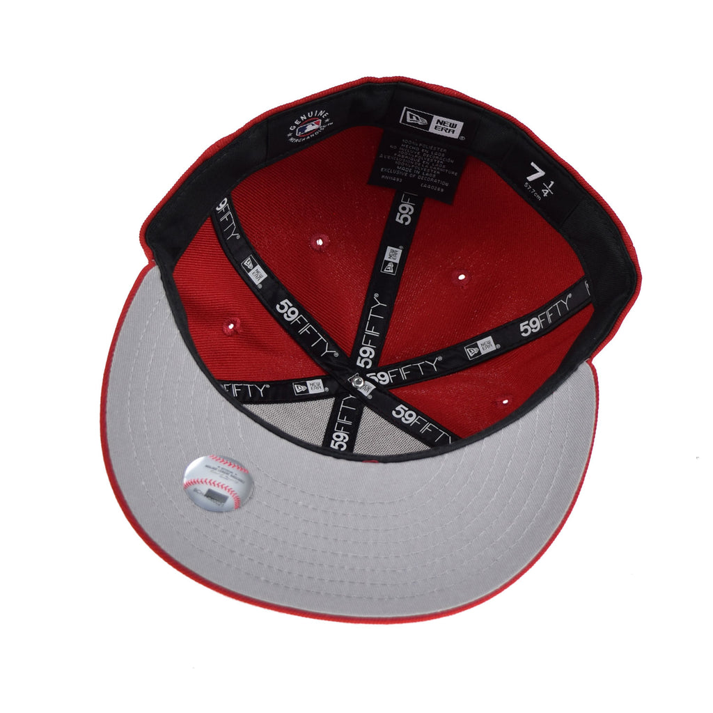  New Era 59Fifty Hat Chicago White Sox MLB Scarlet Red