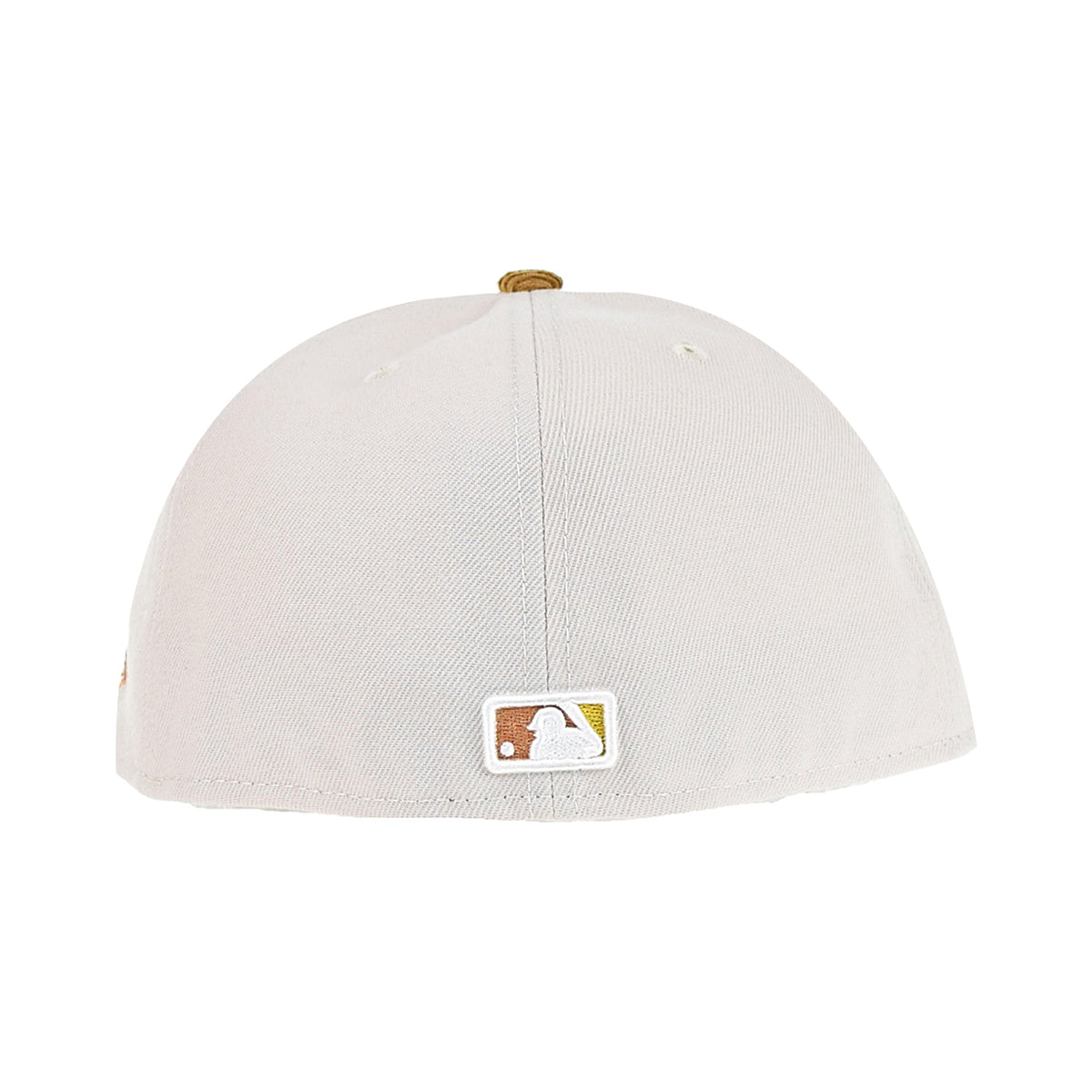 New Era Atlanta Braves Corduroy Visor 59Fifty Men's Fitted Hat Beige-Brown