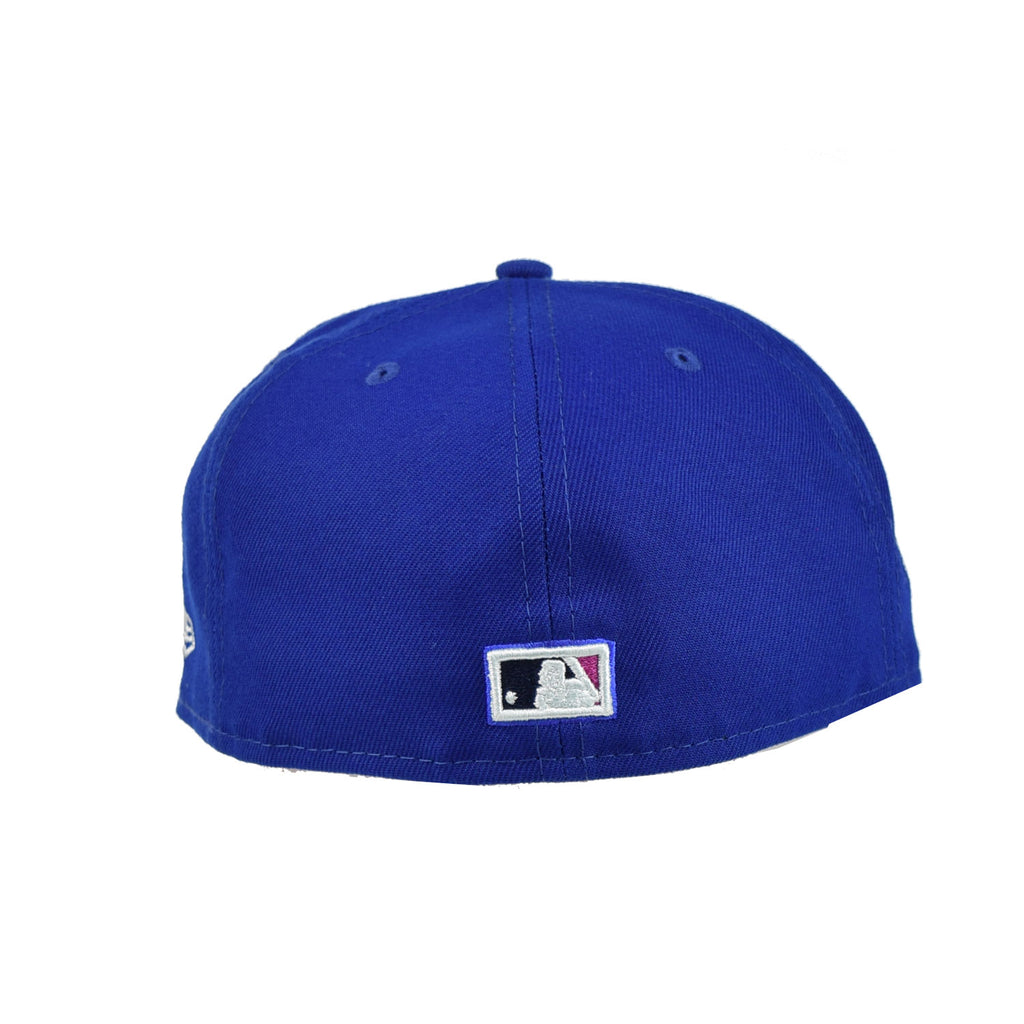 Men's New Era Sky Blue Toronto Blue Jays Logo White 59FIFTY Fitted Hat