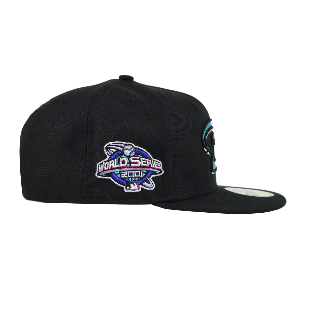 New Era MLB Arizona Diamondbacks Polar Lights 59Fifty Mens Fitted Hat Black-Pink