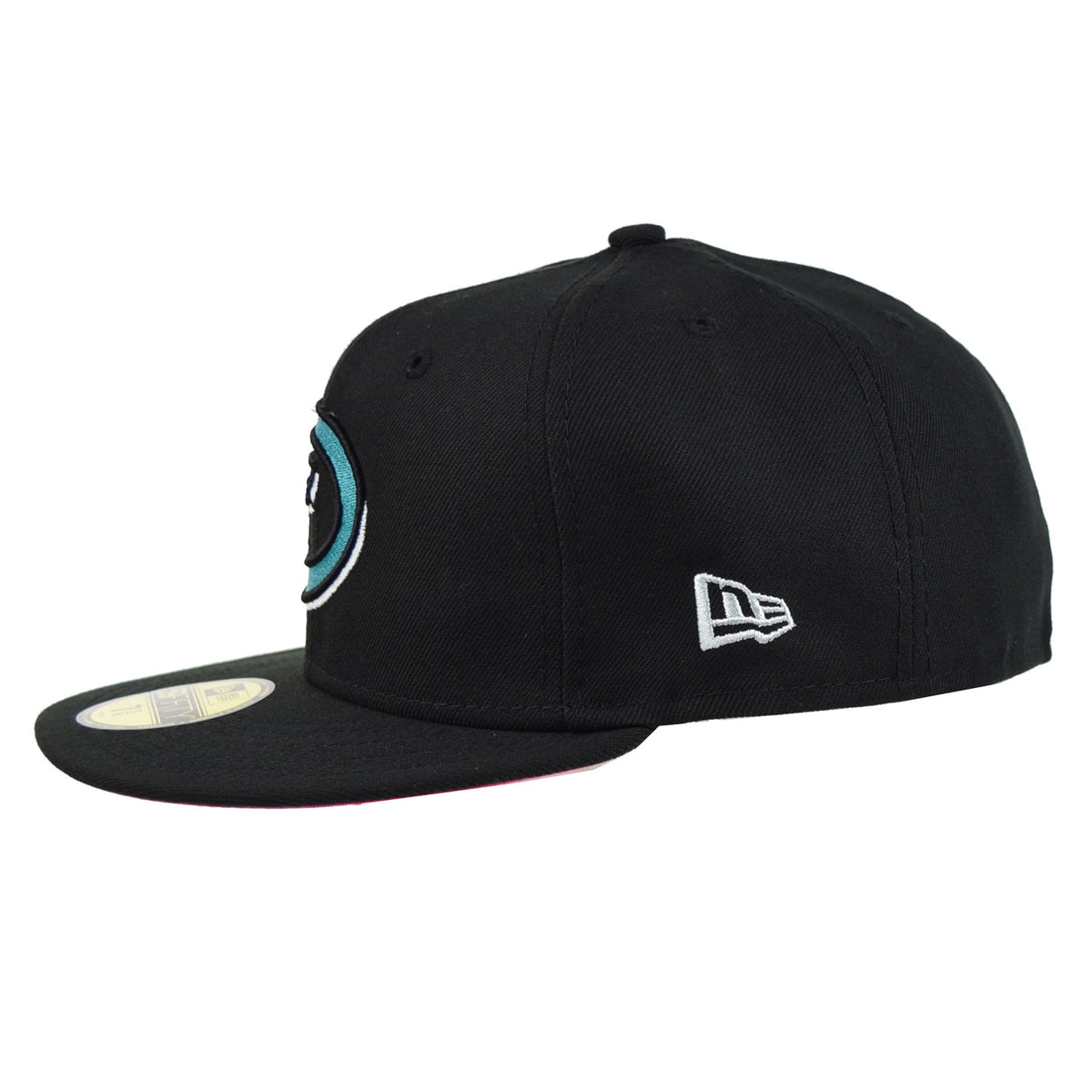 New Era MLB Arizona Diamondbacks Polar Lights 59Fifty Mens Fitted Hat Black-Pink