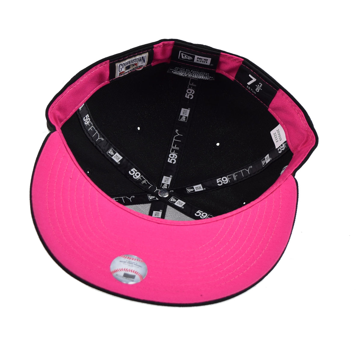 New Era MLB Arizona Diamondbacks Polar Lights 59Fifty Mens Fitted Hat Black-Pink