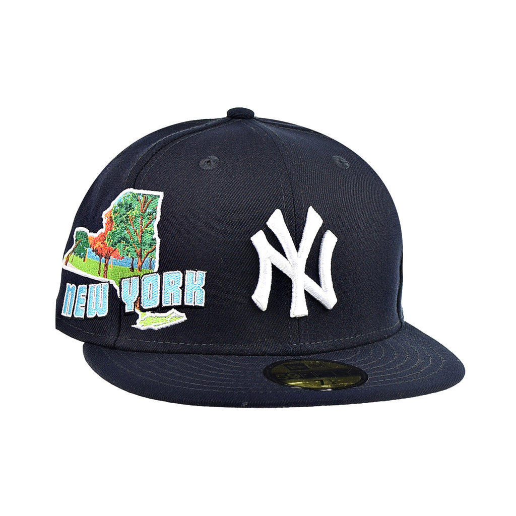 New Era New York Yankees "State View" 59Fifty Men's Fitted Hat Navy