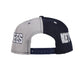 New Era New York Yankees Team Split 9Fifty Men's Snapback Hat Navy-Grey