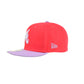 New Era Atlanta Braves 2Tone Color Pack 59Fifty Men's Fitted Hat Lava Red-Purple
