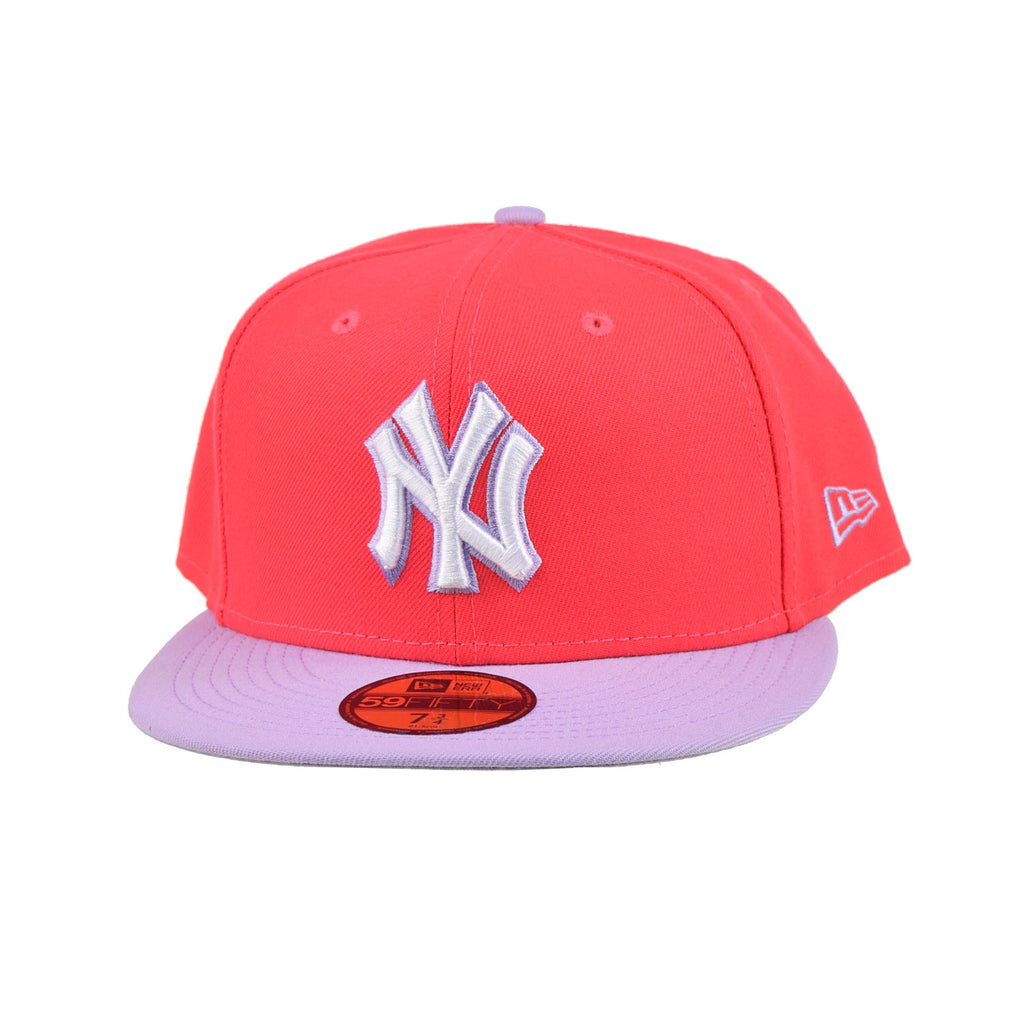 New Era New York Yankees 2Tone Color Pack 59Fifty Men's Fitted Hat Red-Purple