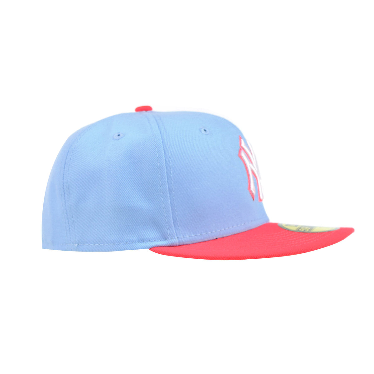 New Era New York Yankees 2Tone Color Pack 59Fifty Men's Fitted Hat Blue-Lava Red