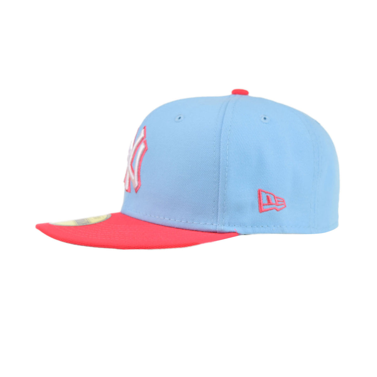 New Era New York Yankees 2Tone Color Pack 59Fifty Men's Fitted Hat Blue-Lava Red