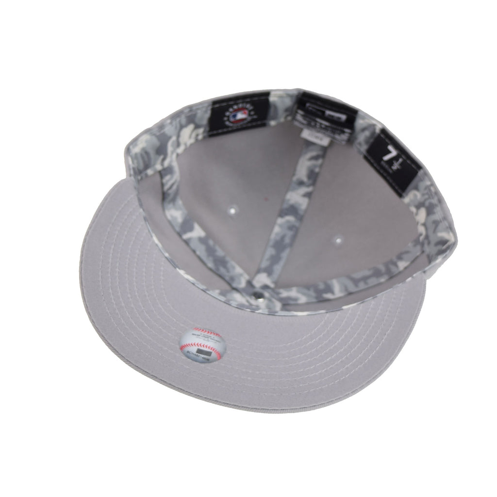 New Era Mens MLB Chicago White Sox Monocamo 59FIFTY Fitted Hat 60347124 Gray, Grey Undervisor 7 3/8