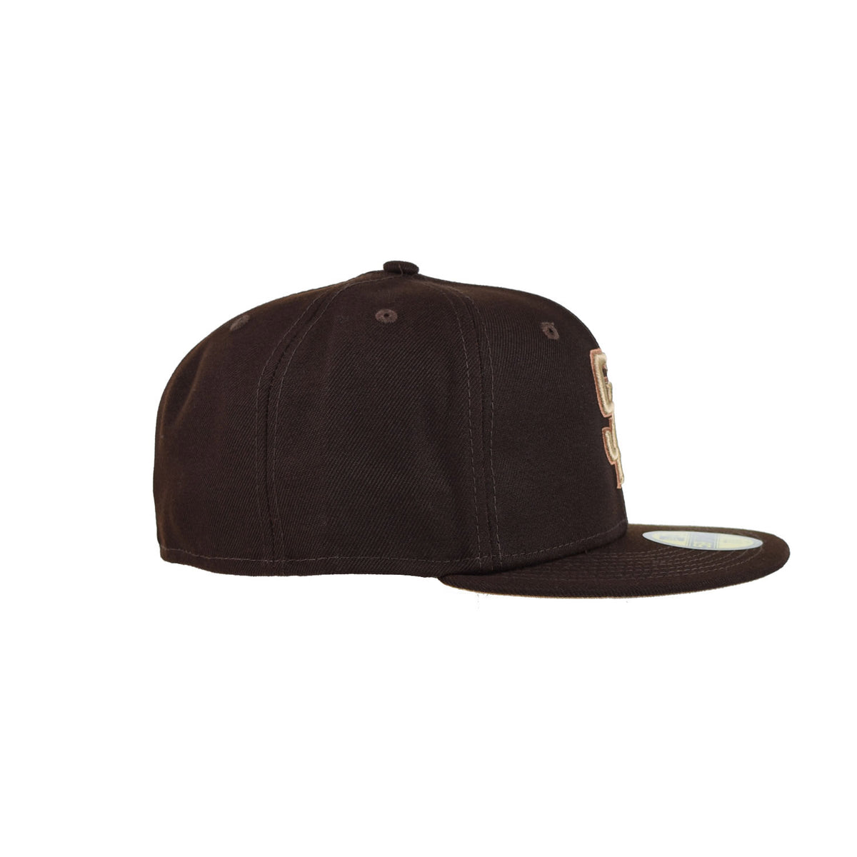 New Era San Diego Padres Monocamo 59Fifty Men's Fitted Hat Brown-Tan