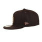 New Era San Diego Padres Monocamo 59Fifty Men's Fitted Hat Brown-Tan