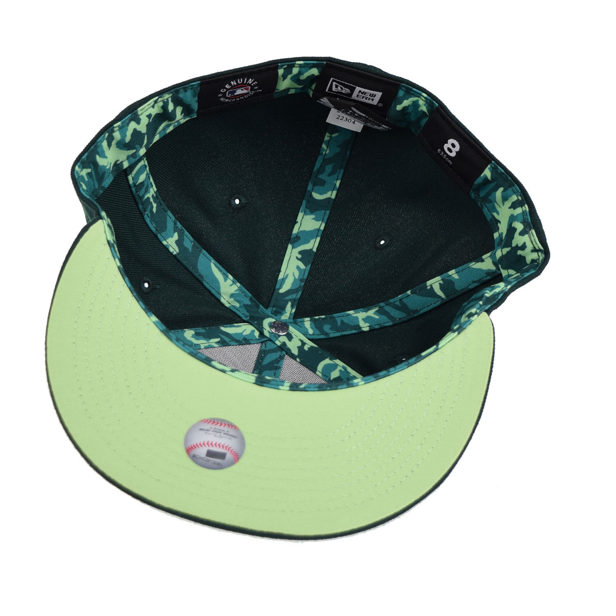 New Era Oakland Athletics Monocamo 59Fifty Men's Fitted Hat Green