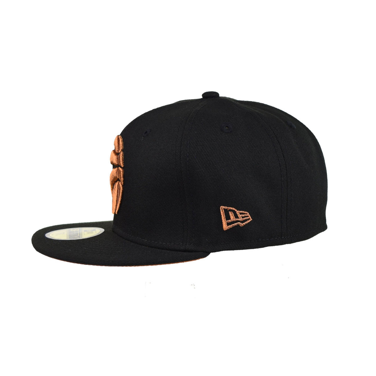 New Era Toronto Raptors Metallic Pop 59Fifty Men's Fitted Hat Black-Bronze