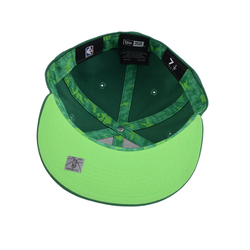 Men's New Era Light Blue/Green Boston Celtics Two-Tone 59FIFTY