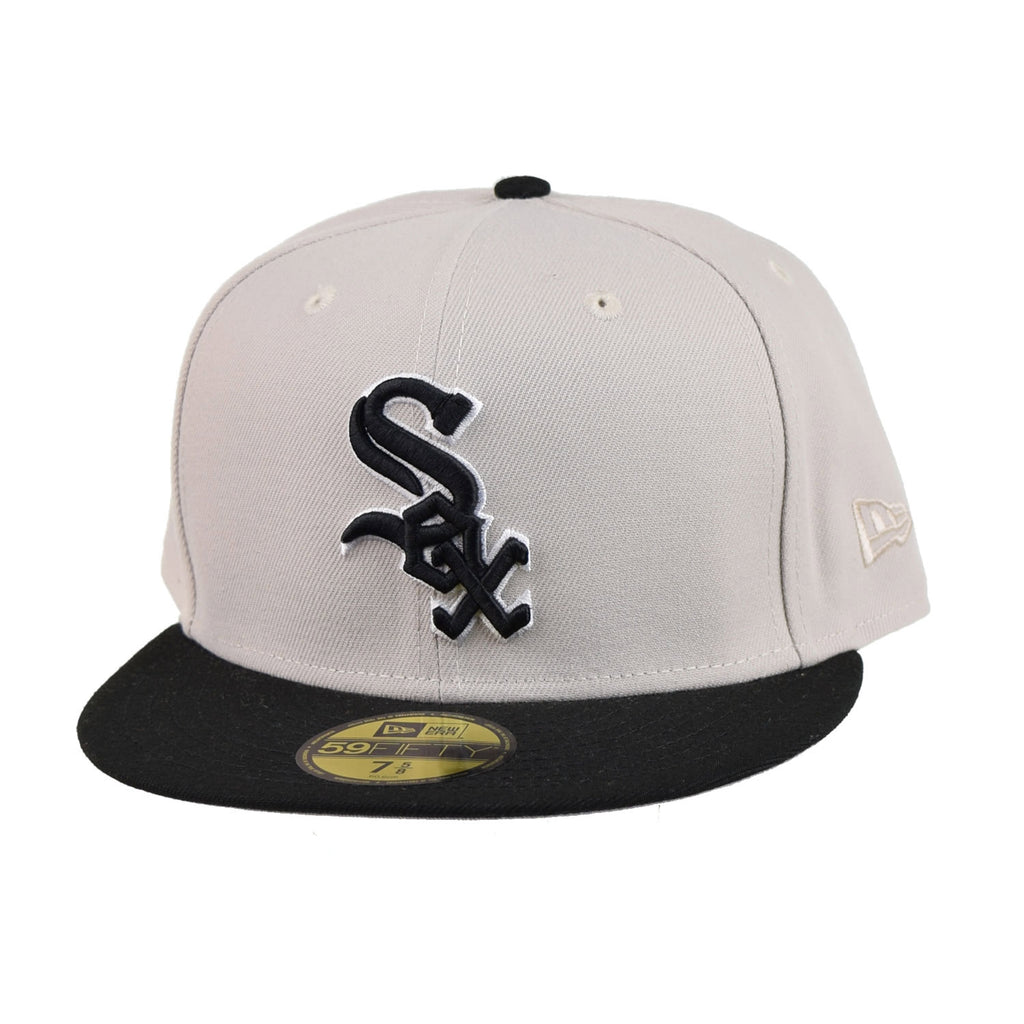 New Era Chicago White Sox World Class 59Fifty Men's Fitted Hat Beige-Black