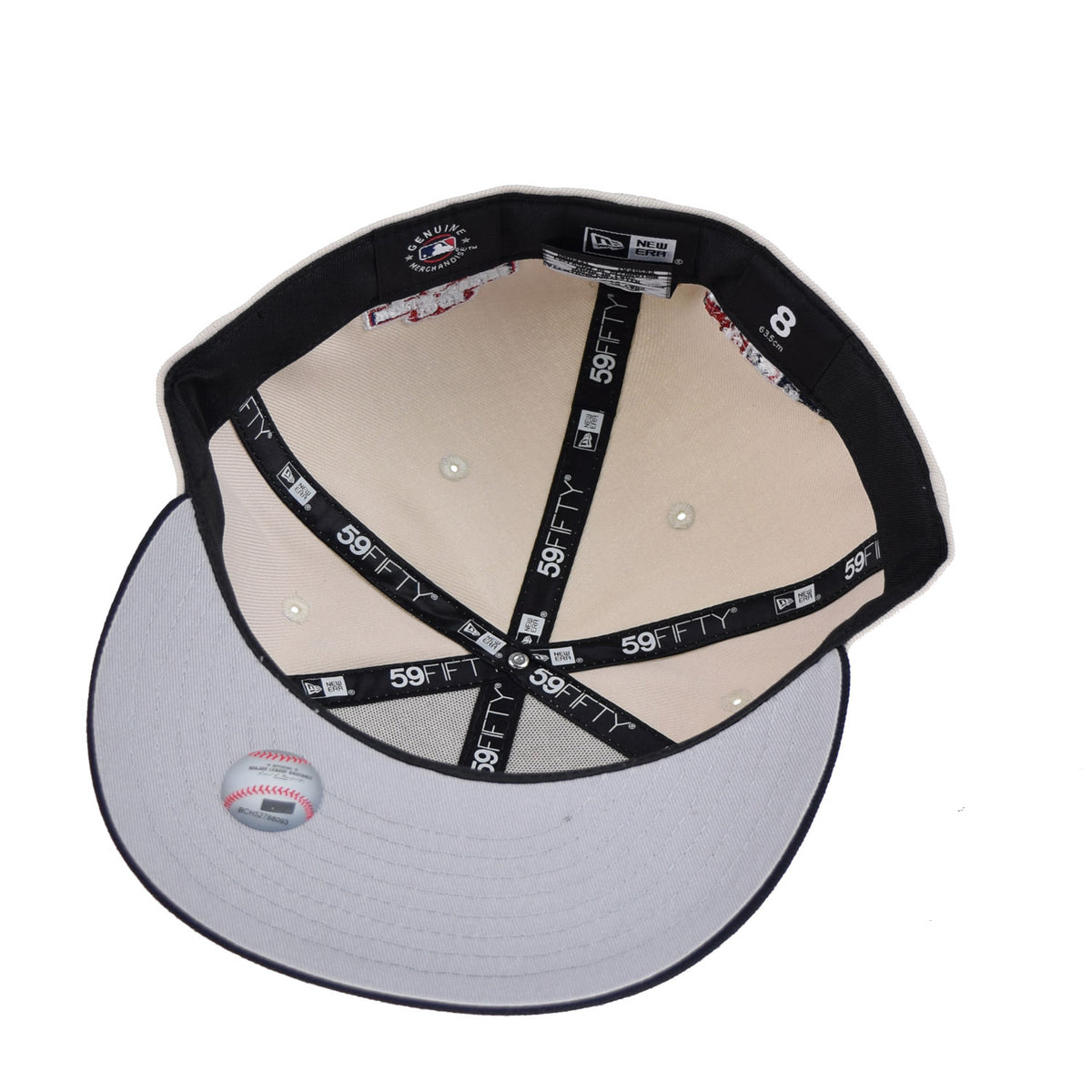 New Era Boston Red Sox World Class 59Fifty Men's Fitted Hat Navy-Beige-Red