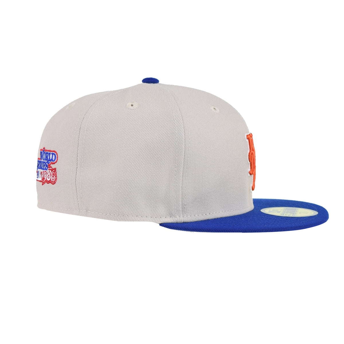 New Era New York Mets World Class 59Fifty Men's Fitted Hat Beige-Orange