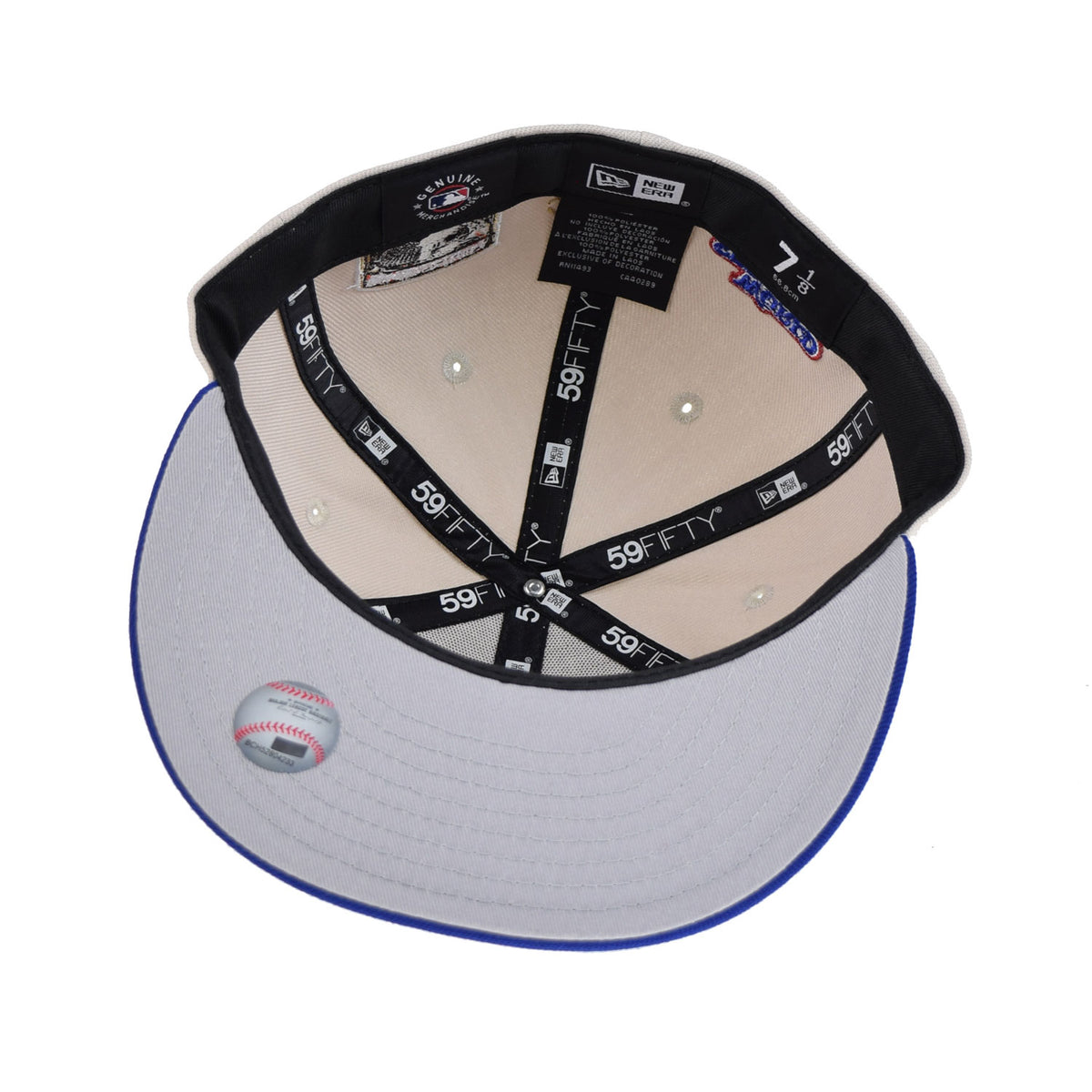 New Era New York Mets World Class 59Fifty Men's Fitted Hat Beige-Orange