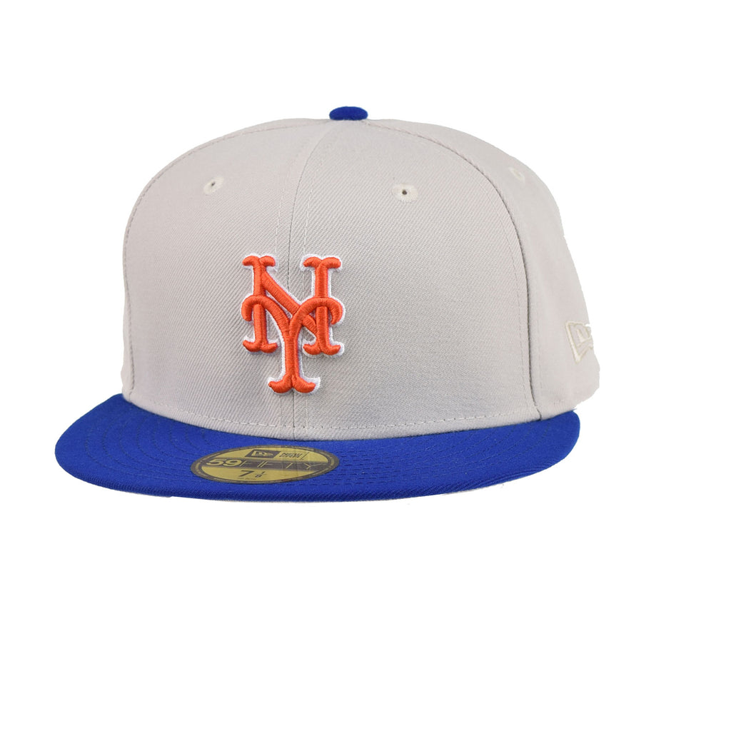 New Era New York Mets World Class 59Fifty Men's Fitted Hat Beige-Orange