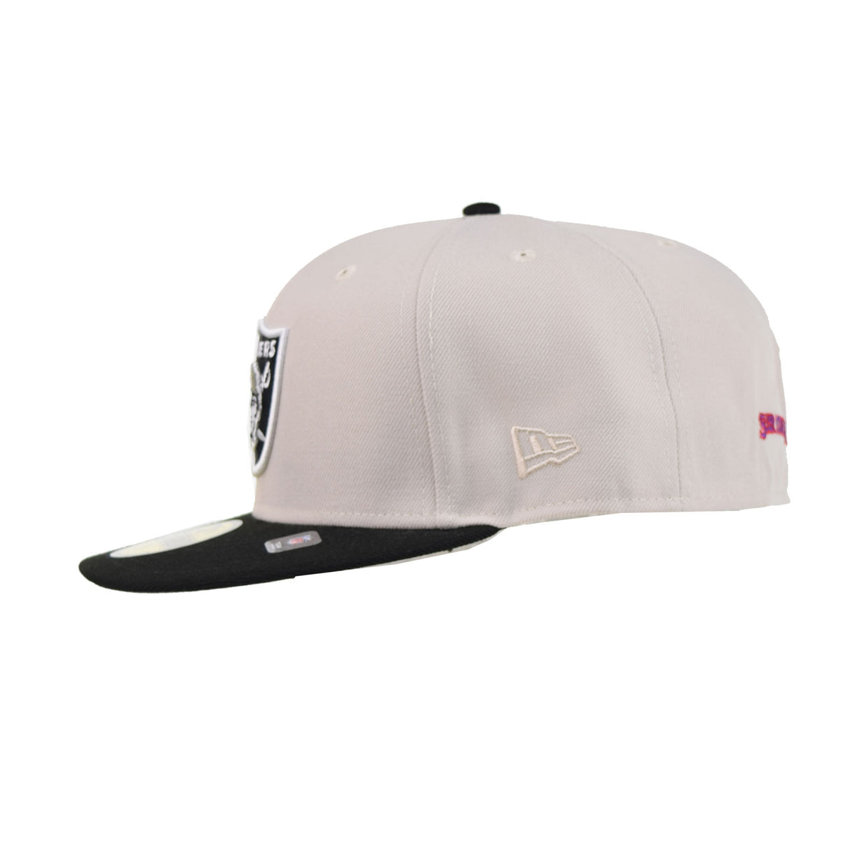 New Era Las Vegas Raiders World Class 59Fifty Men's Fitted Hat Beige-Black