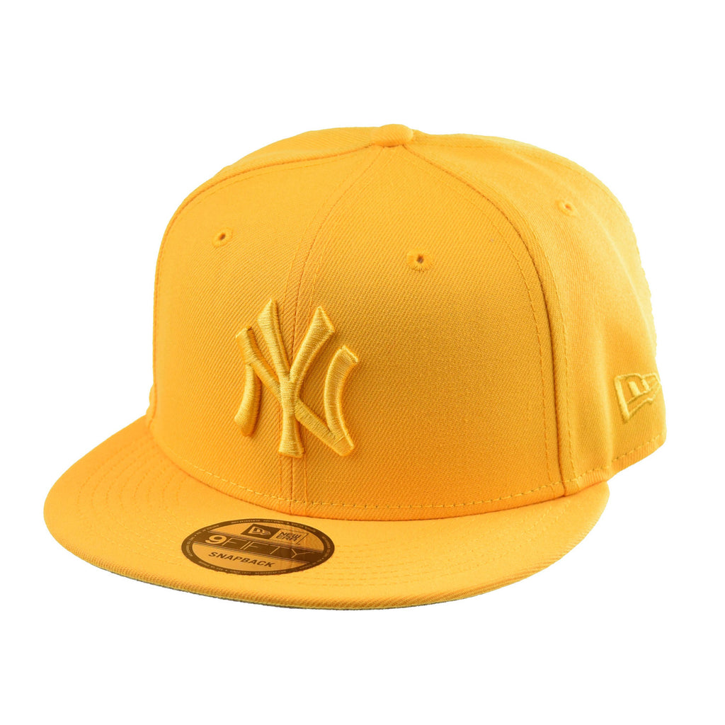New Era New York Yankees 9Fifty Men's Adjustable Hat Yellow