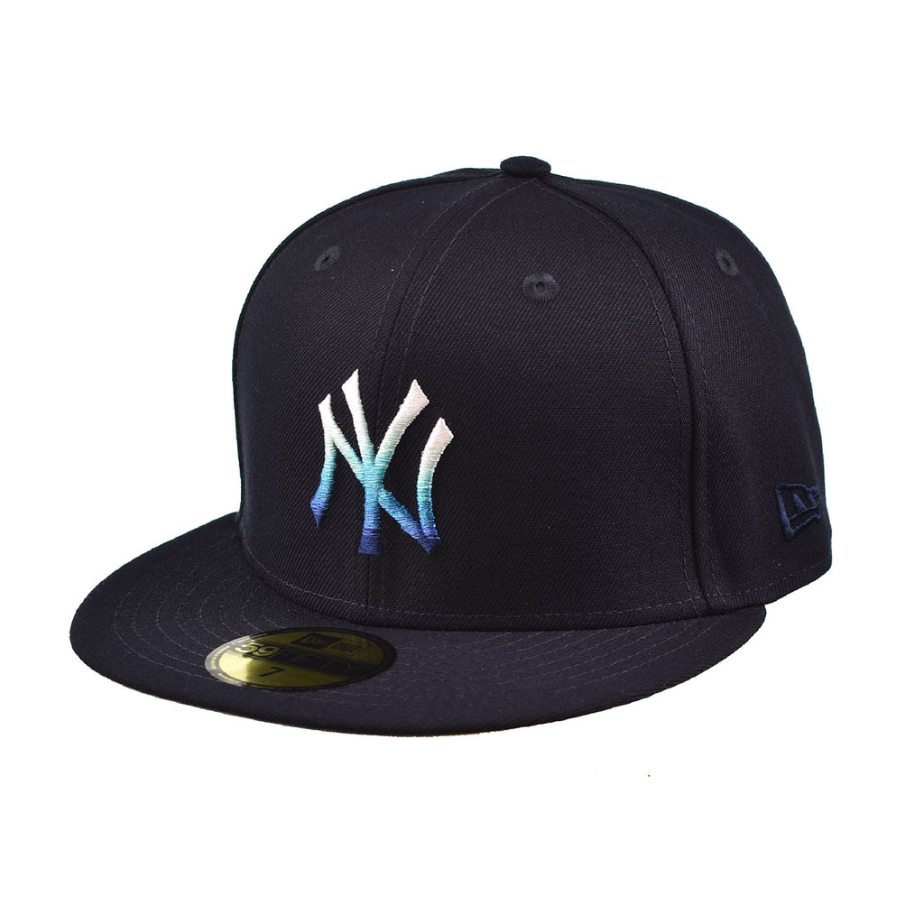 New Era New York Yankees Gradient Navy 59Fifty Men's Fitted Hat Navy