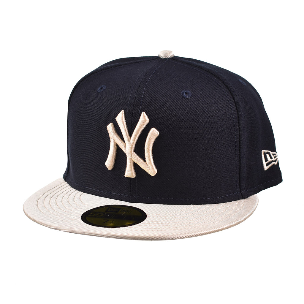 New Era New York Yankees Team Shimmer 59Fifty Men's Fitted Hat Navy
