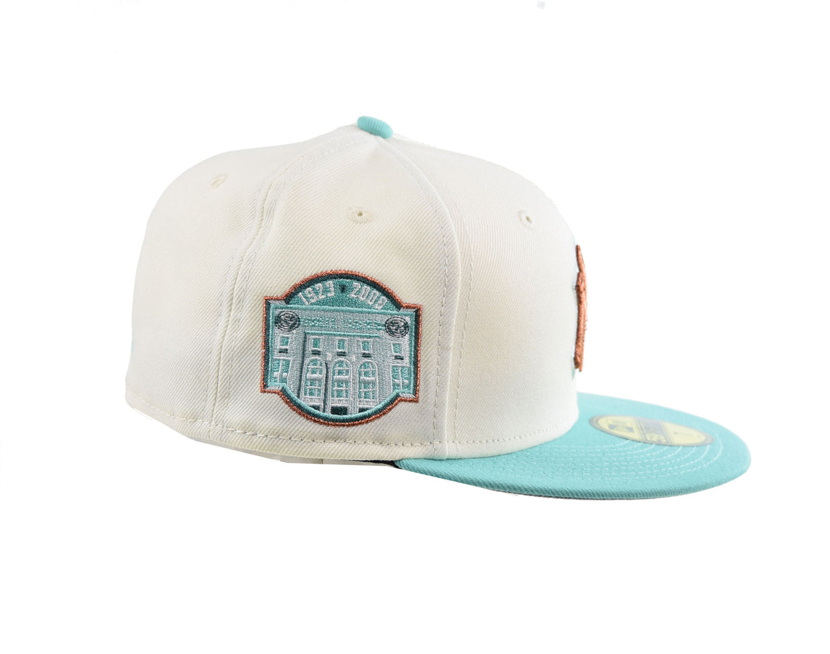 New Era New York Yankees City Icon 59Fifty Men's Fitted Hat Beige