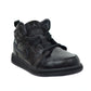 Air Jordan 1 Mid BT Toddler's Shoes Black/Black/Grey