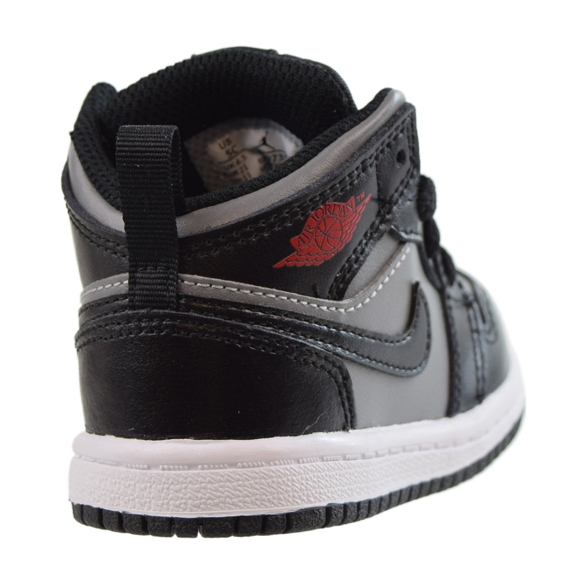 Jordan 1 Mid (TD) Toddler Shoes Shadow Red 