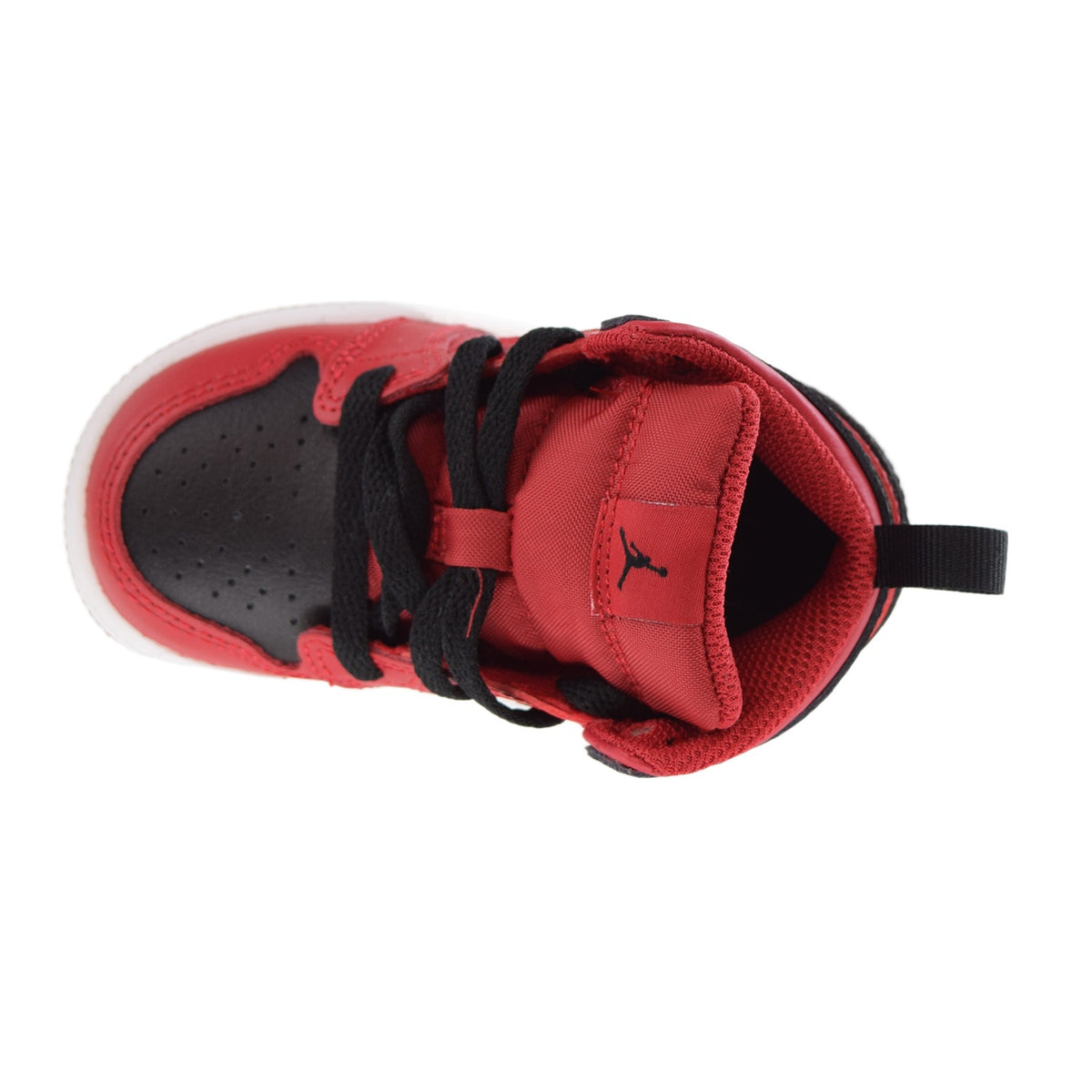 Air Jordan 1 Mid (TD) Toddlers Shoes Varsity Red-Black