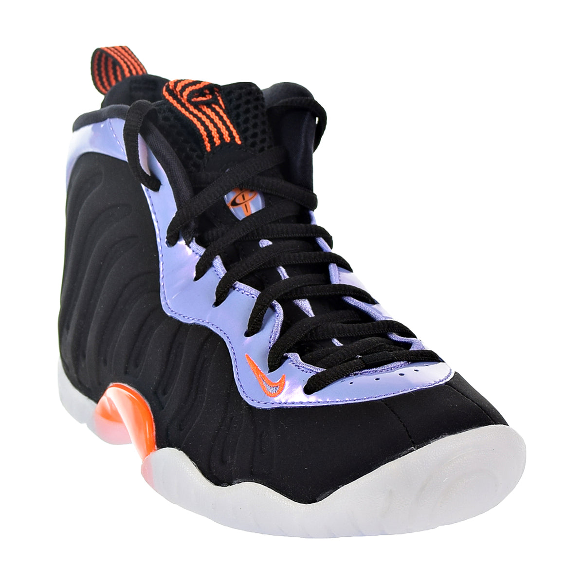 Nike Little Posite One Big Kids' Black/Total Orange/Twilight Pulse