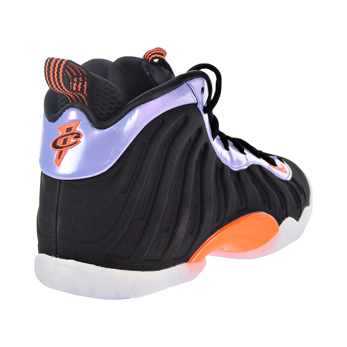 Nike Little Posite One Big Kids' Black/Total Orange/Twilight Pulse