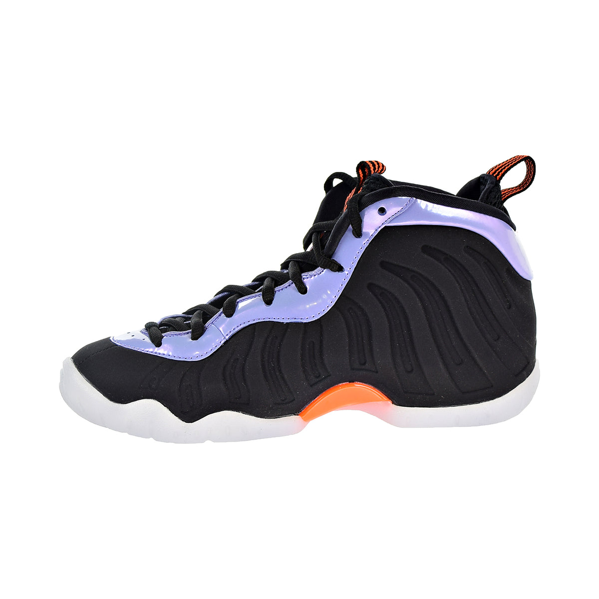 Nike Little Posite One Big Kids' Black/Total Orange/Twilight Pulse
