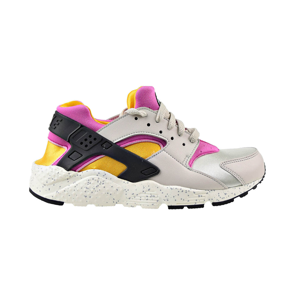 Nike Huarache Run (GS) Big Kids' Shoes Light Bone-Lethal Pink-University