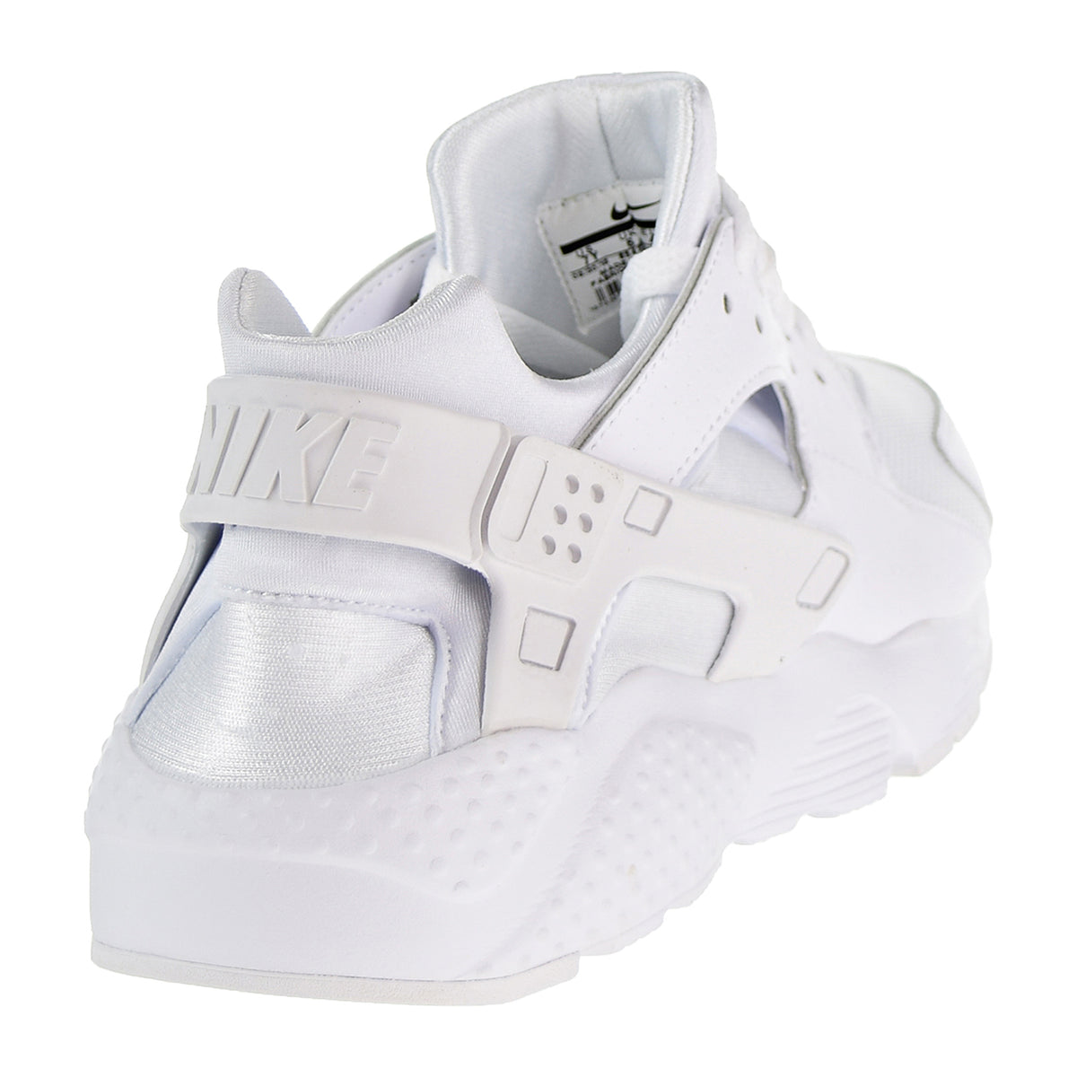 Nike Huarache Run Big Kid's Running Shoes White/Platinum